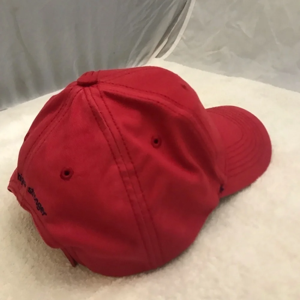 K-Products Adjustable Red USA Olympic Cap